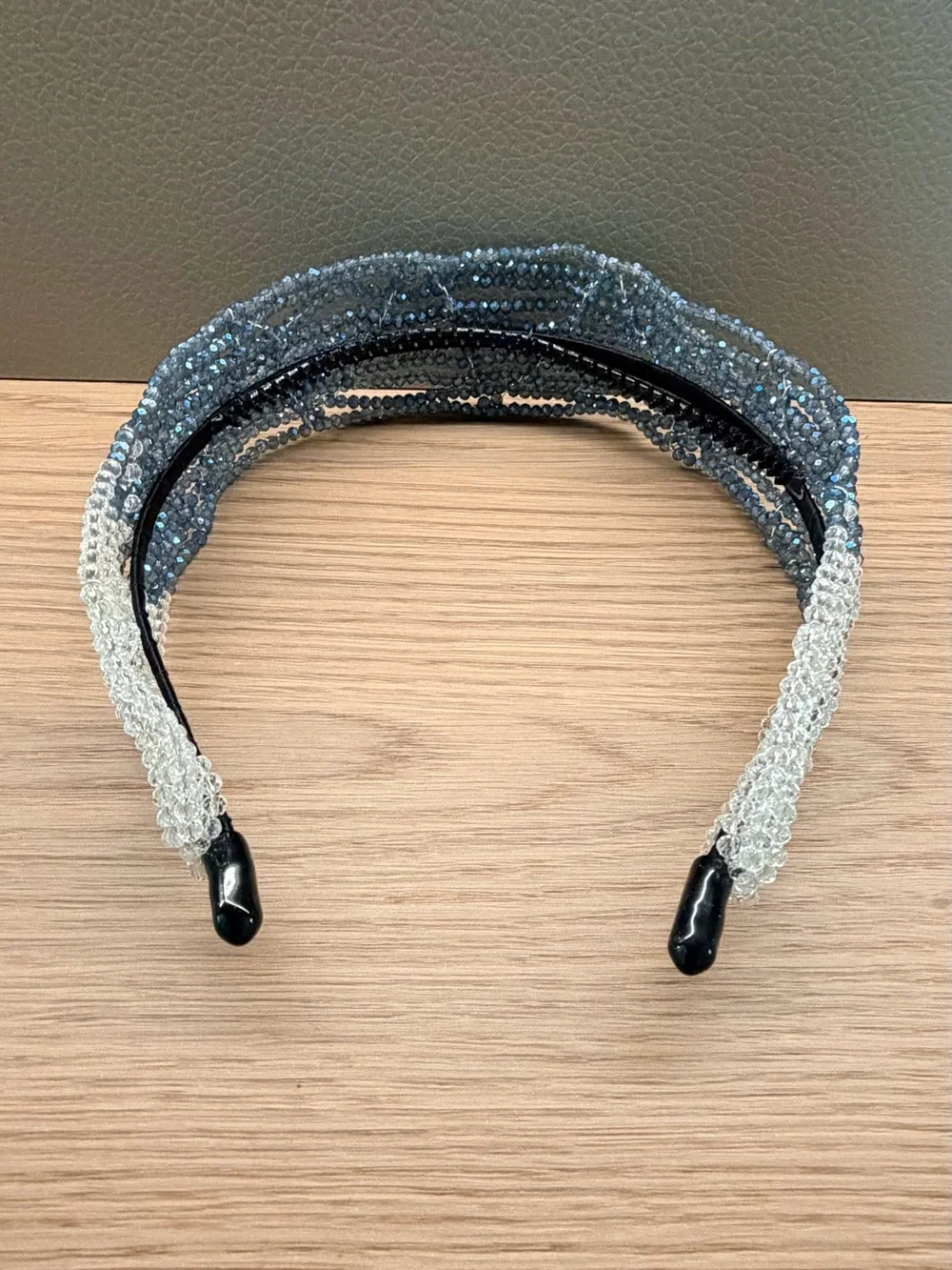 Multi-Layer Handcrafted Crystal Hairband